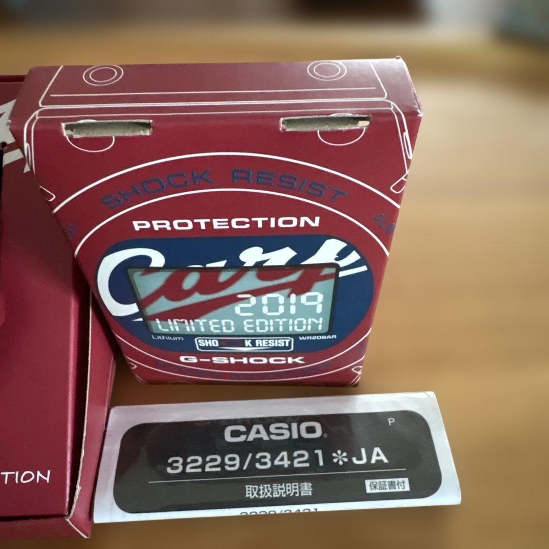 カープ　CASIO G-SHOCK 2019 LIMITED EDITION