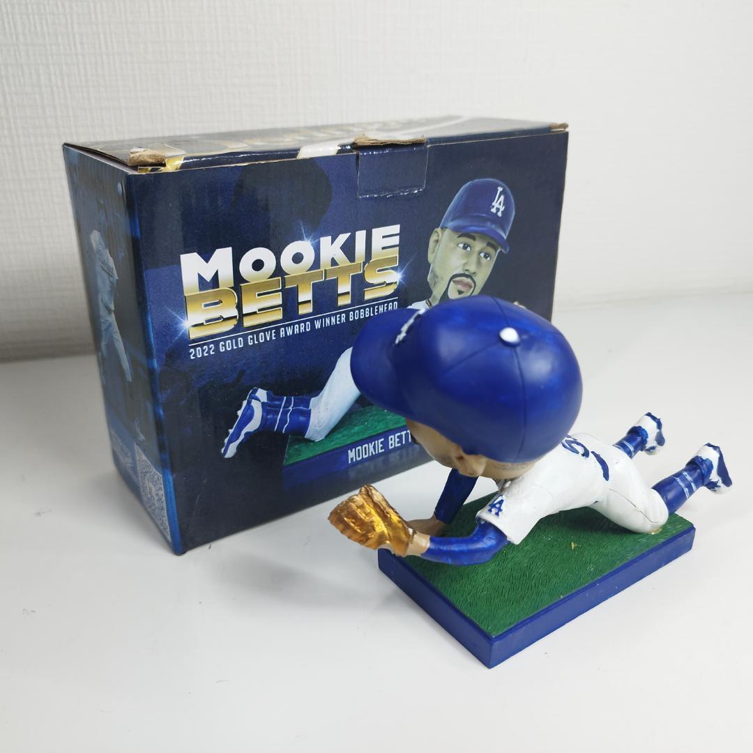 ムーキー ベッツ ボブルヘッド ゴールドグラブ賞 首振り人形 ドジャー I019