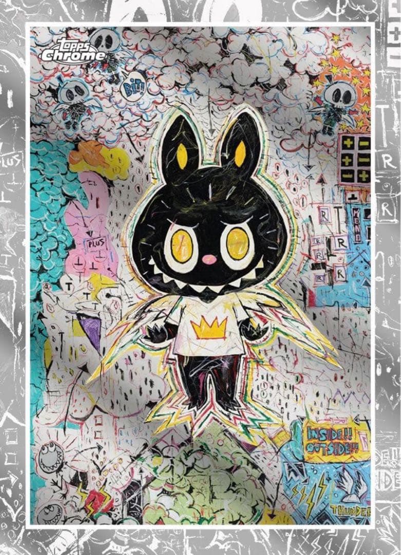 その他 2025 Topps Chrome Labubu 2box
