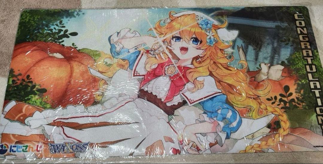 ウィクロス wixoss 御伽原江良 にじさんじ　プレイマット