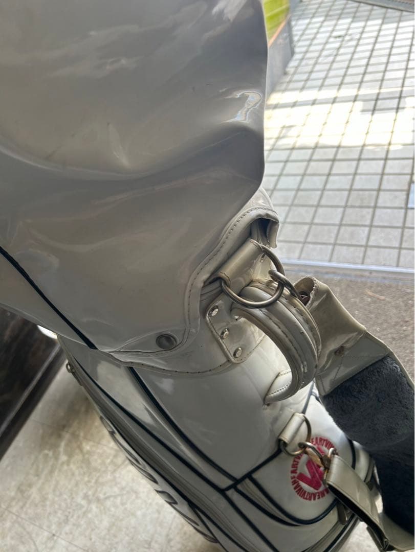 VIVA HEART ホワイト キャディバッグ