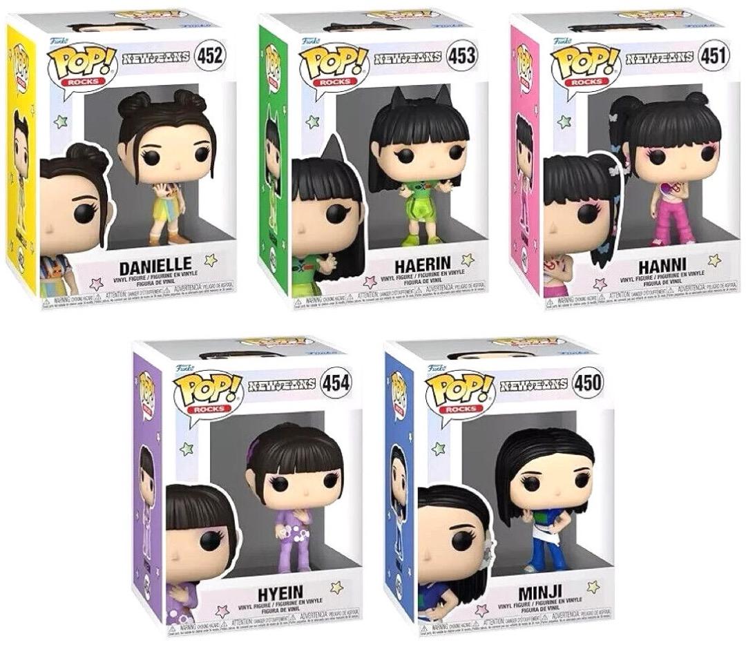 NewJeans フィギュア 5体セット 新品 Funko Pop