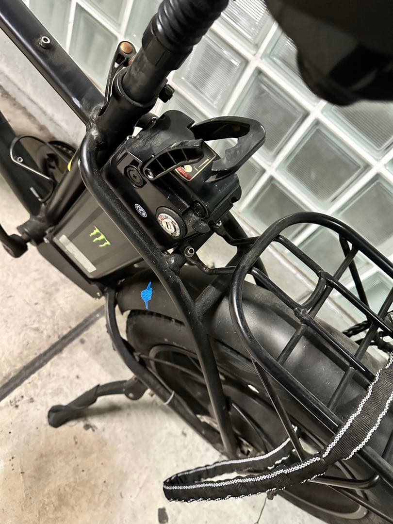 カスタム電動アシスト自転車 ブラック　引き取り限定