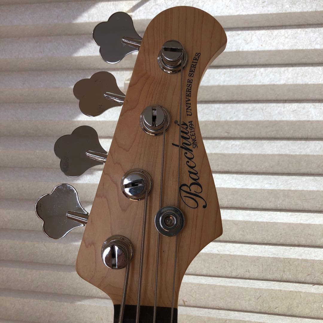 美品　BACCHUS UNIVER SESERIES Jazz Bass　ミニ