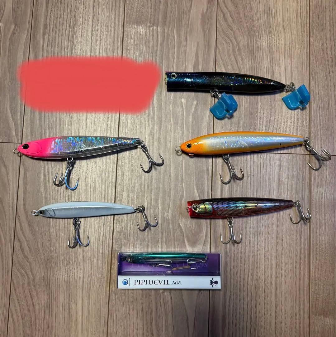 青物用ルアー7個セット　マイスター　ダックダイブ　フルスロットル　ヒラマサ　ブリ