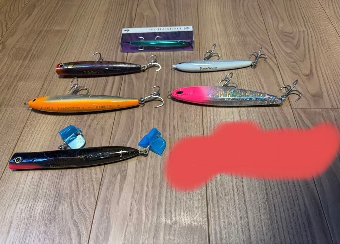 青物用ルアー7個セット　マイスター　ダックダイブ　フルスロットル　ヒラマサ　ブリ