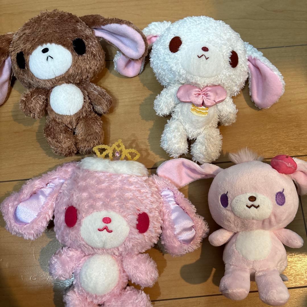 当時品 シュガーバニーズ ぬいぐるみ 2004年 SUGAR BUNNIES