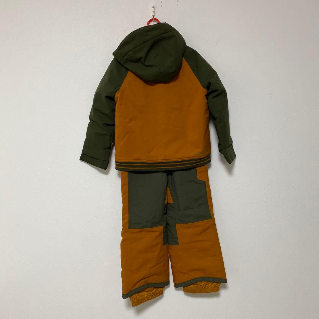 【100cm】　BURTON キッズ スノーボードウエア 上下 ビブパンツ