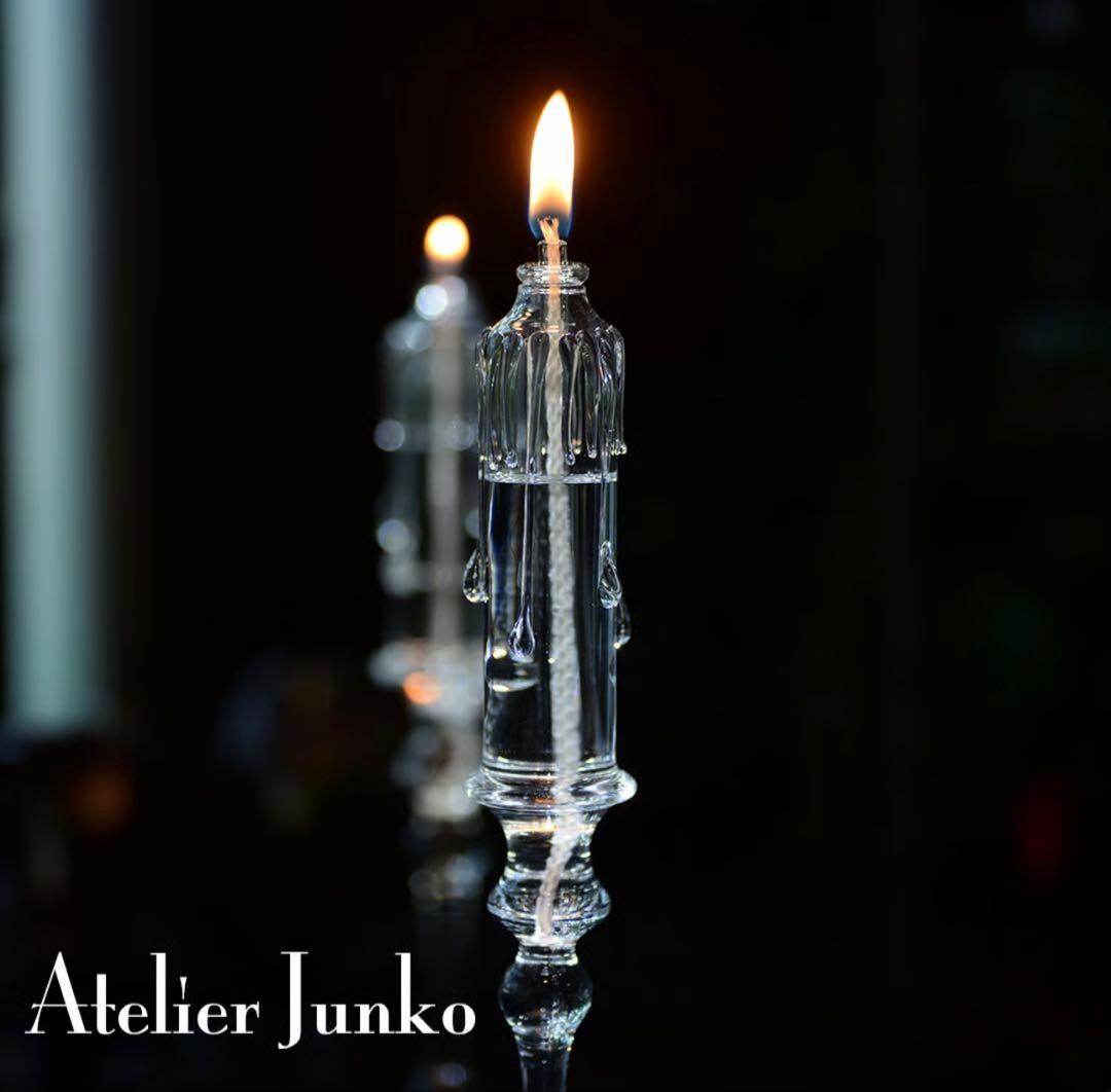 新品未使用⭐︎アトリエジュンコ グラスオイルランプ グラススタンド