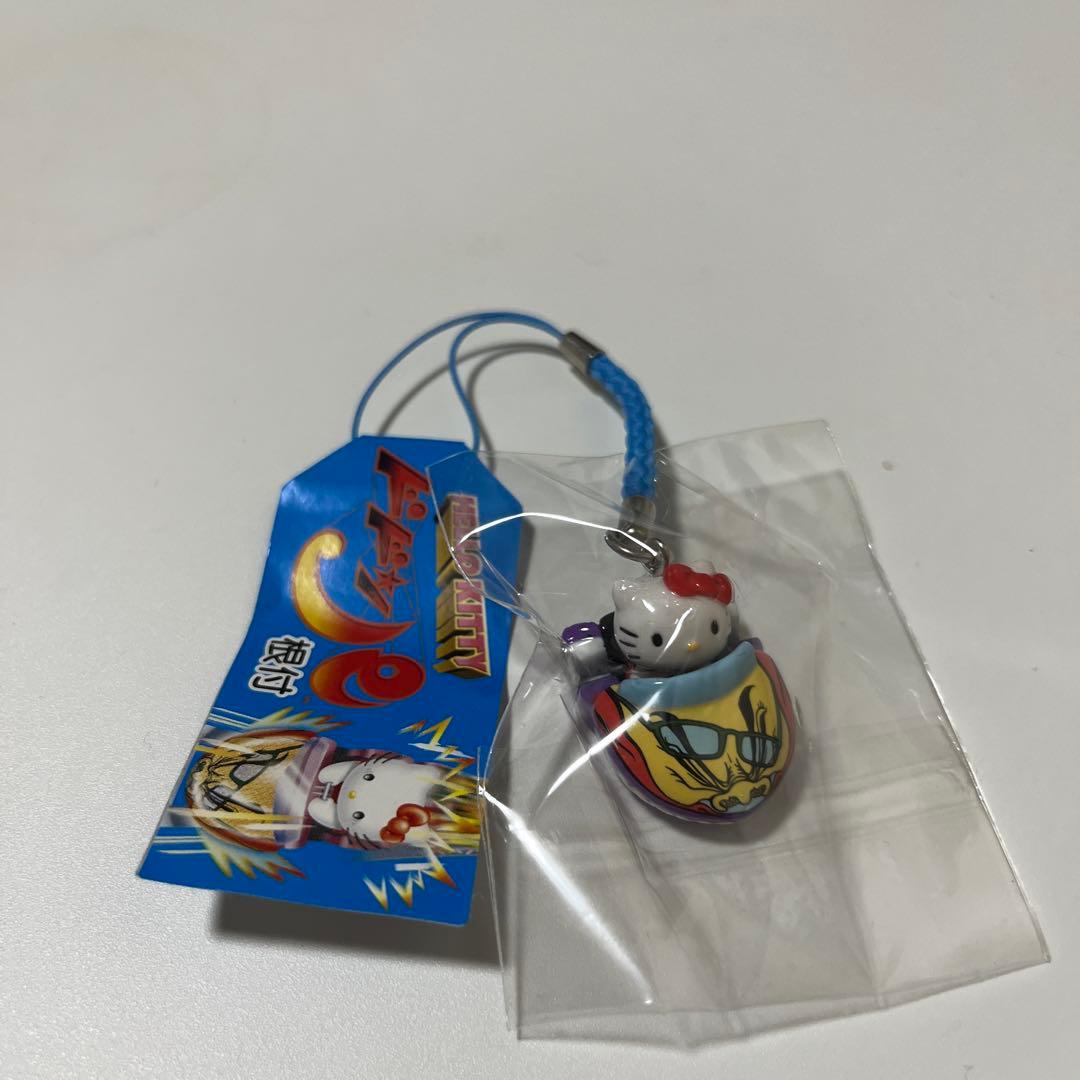 ハローキティ 富士急ハイランド遊園地 乗り物 2006年 ストラップ 根付け