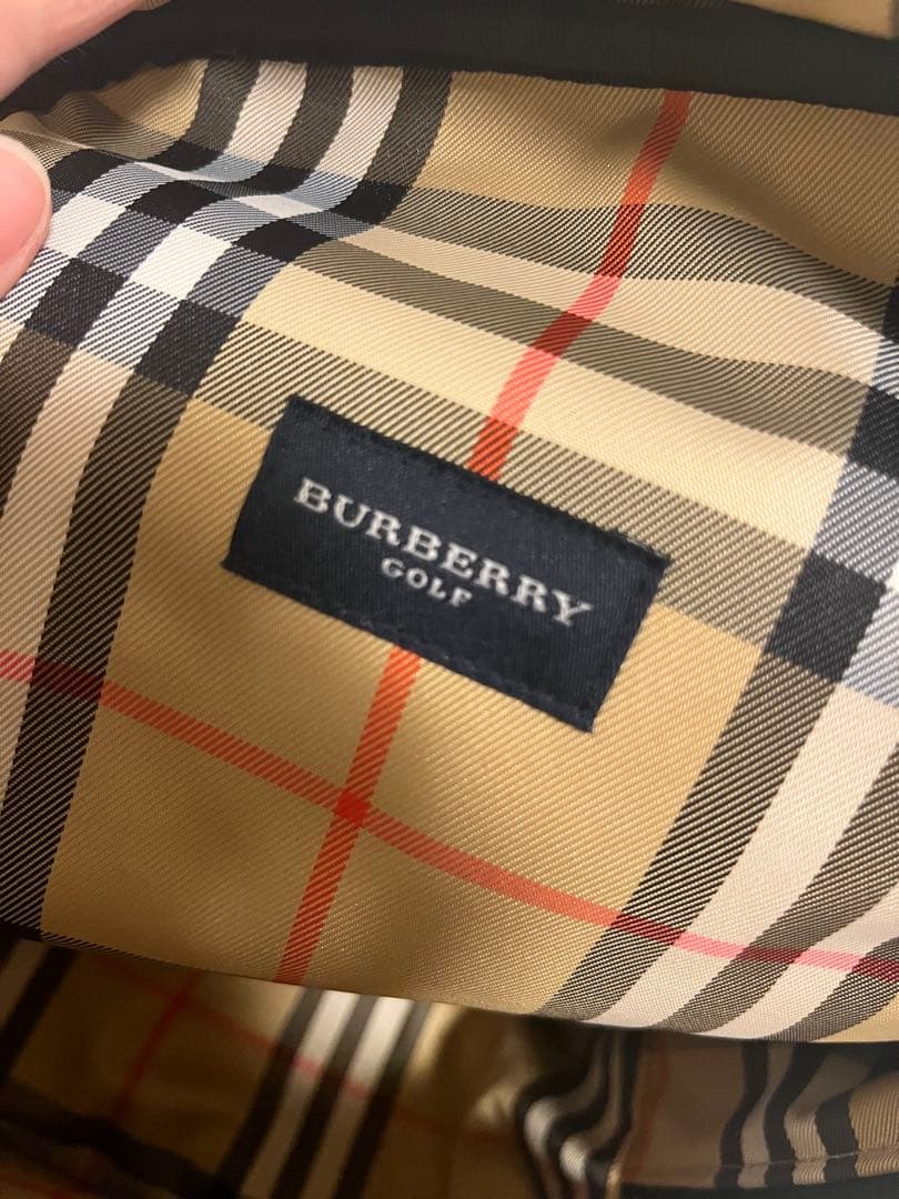 【新品】BURBERRY GOLF シューズケース　バック　ノバチェック　靴袋