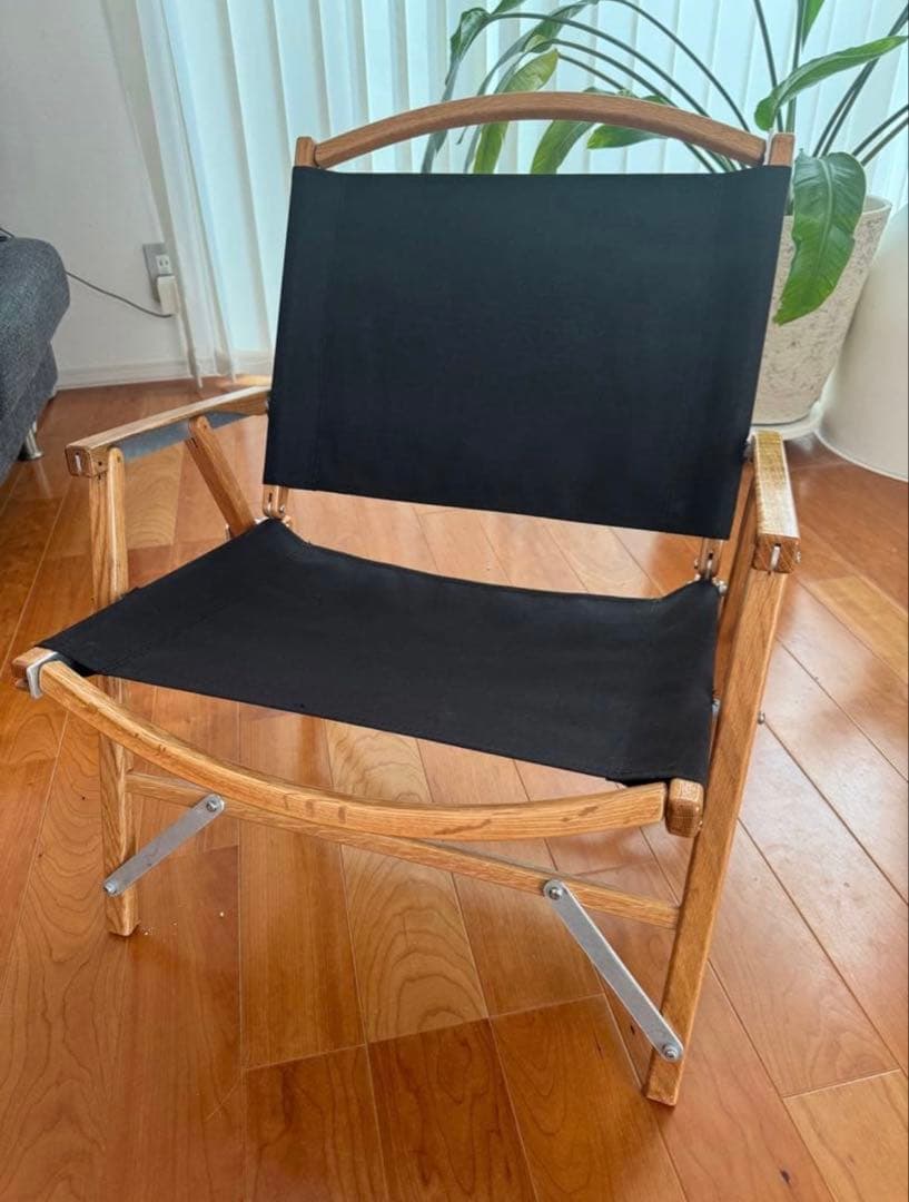 カーミットチェア オーク ブラック Kermit Chair 折り畳み キャンプ