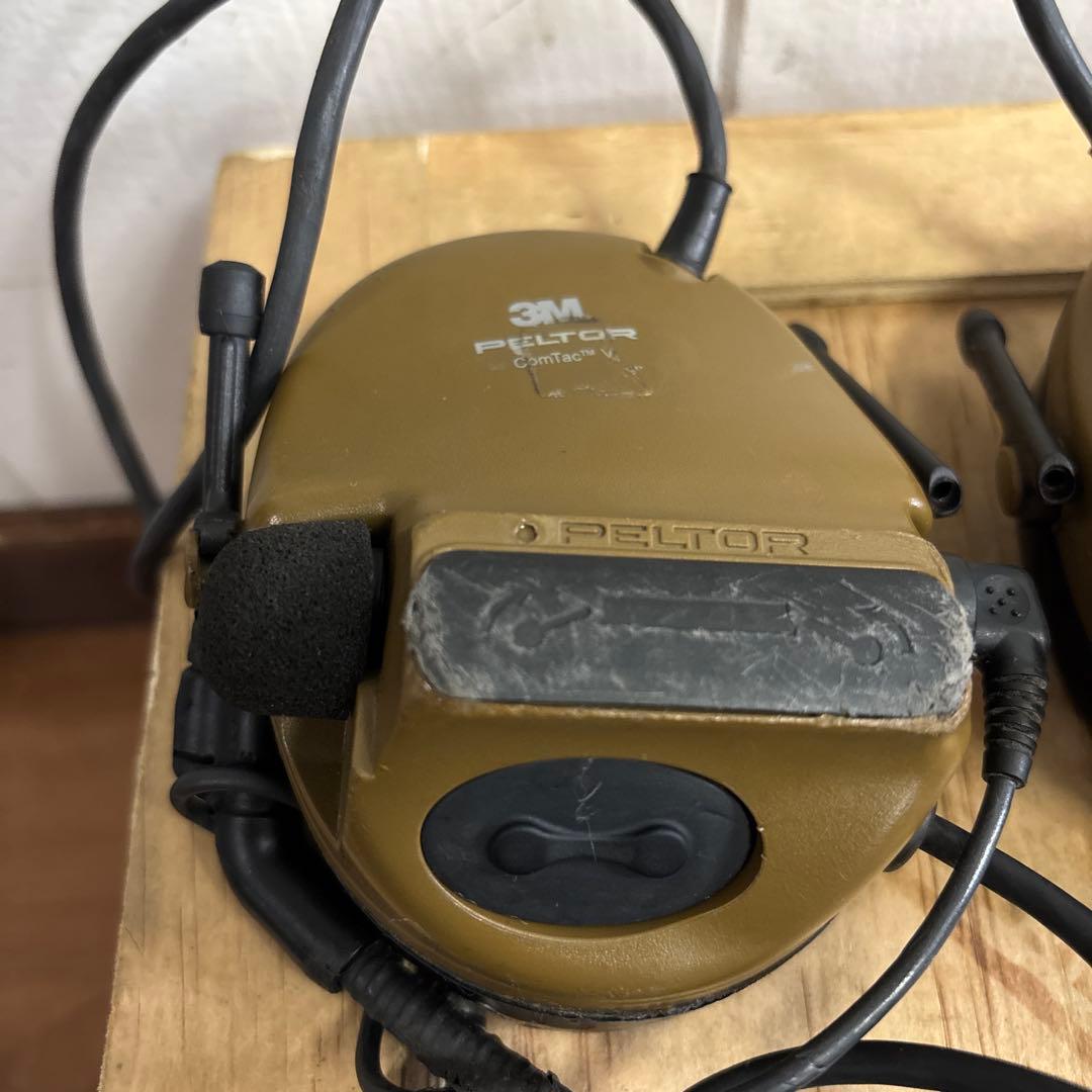 米軍　実物　3M PELTOR COMTAC V ヘッドセット　動作未確認