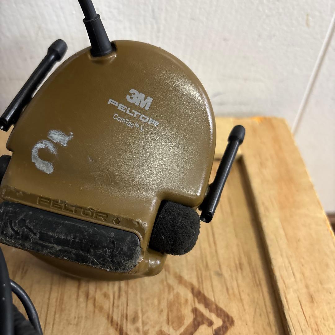 米軍　実物　3M PELTOR COMTAC V ヘッドセット　動作未確認