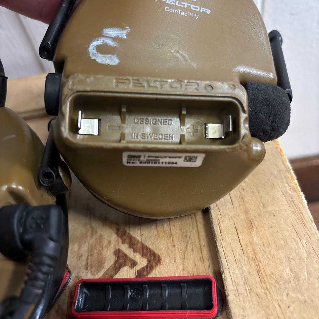 米軍　実物　3M PELTOR COMTAC V ヘッドセット　動作未確認