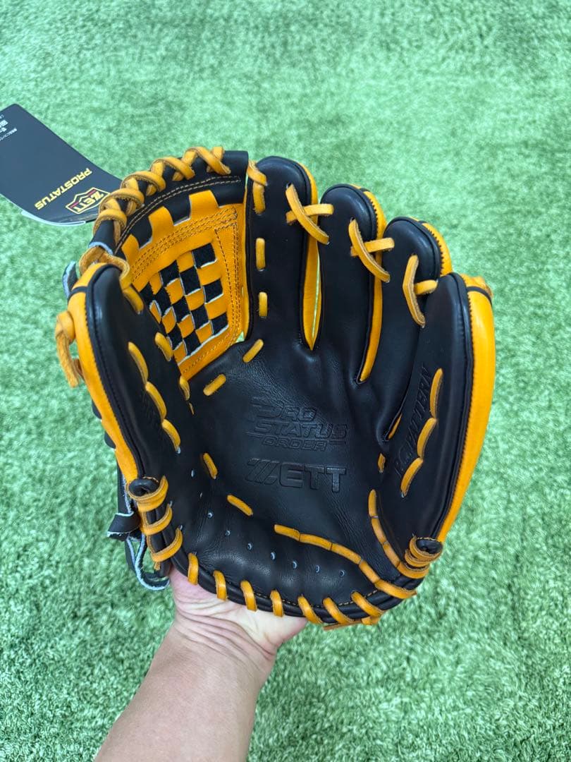 ✨源田モデル✨No.6 鈴木氏刻印あり ZETT プロステイタス 軟式内野手用