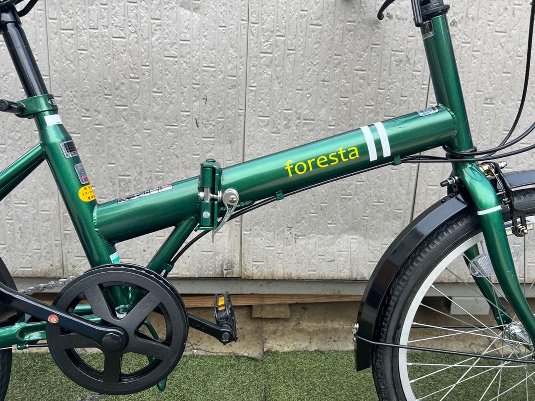 ち*じ様 折りたたみ自転車　foresta 20インチ　6変速