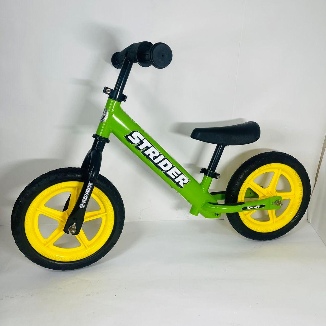 【美品】希少カラー STRIDER バランスバイク グリーン 12インチ