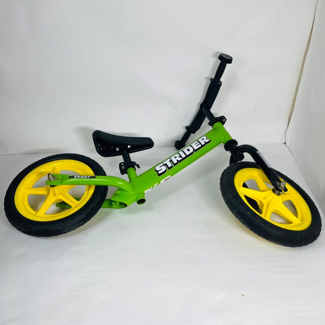 【美品】希少カラー STRIDER バランスバイク グリーン 12インチ