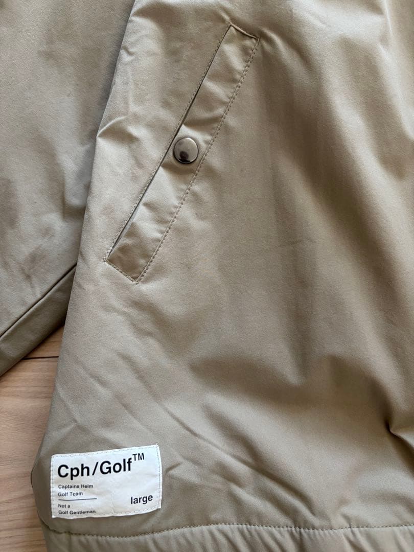 cph/golf キャプテンズヘルムゴルフ　コーチジャケット　キャップ　セット