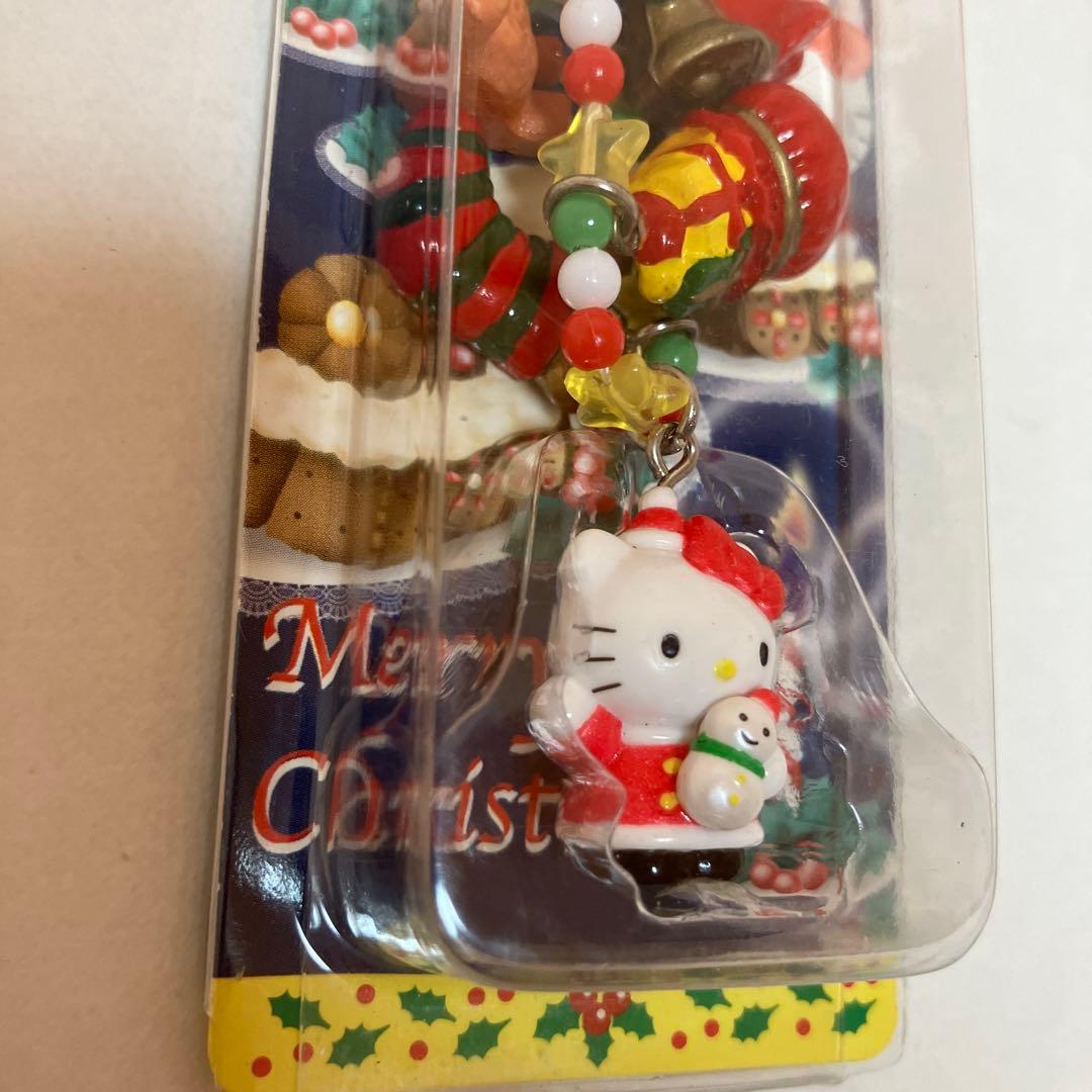 ご当地キティ　ハローキティ　メリークリスマス　キティストラップ　キーホルダー