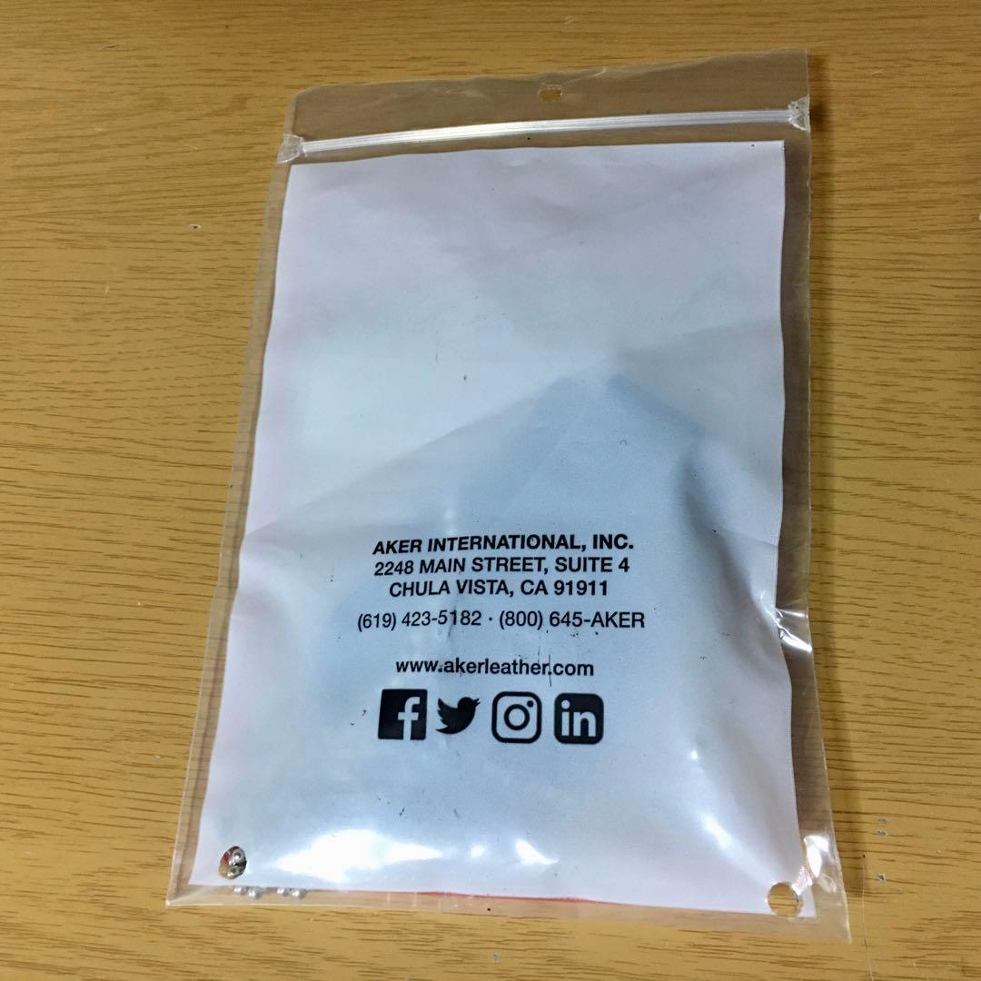 個人装備 AKER Leather Federal Badge Holder