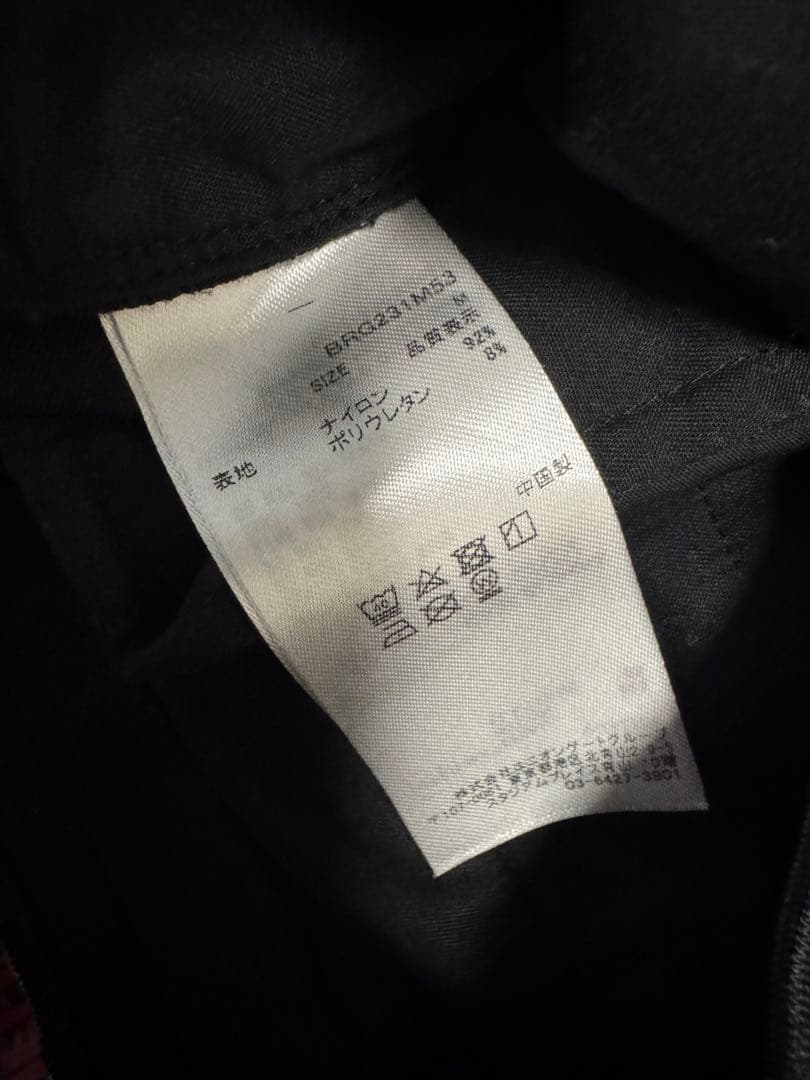 【美品】BRIEFING GOLF パンツ カモフラブラック　 Mサイズ