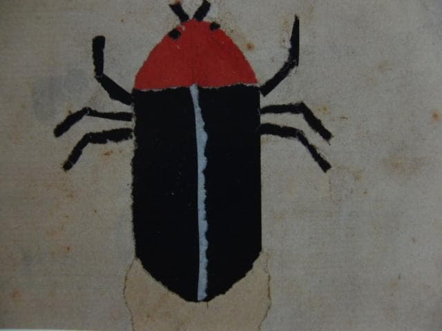 山下 清【ほたる】、希少画集画、状態良好、新品高級額装付