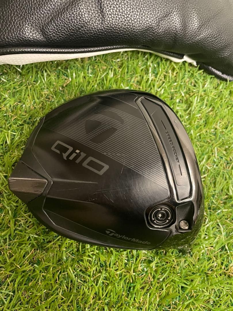 テーラーメイド Qi10 ドライバー 10.5 デザイナー ブラック　カバー付属