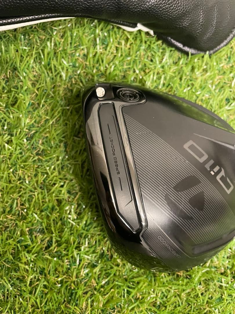 テーラーメイド Qi10 ドライバー 10.5 デザイナー ブラック　カバー付属