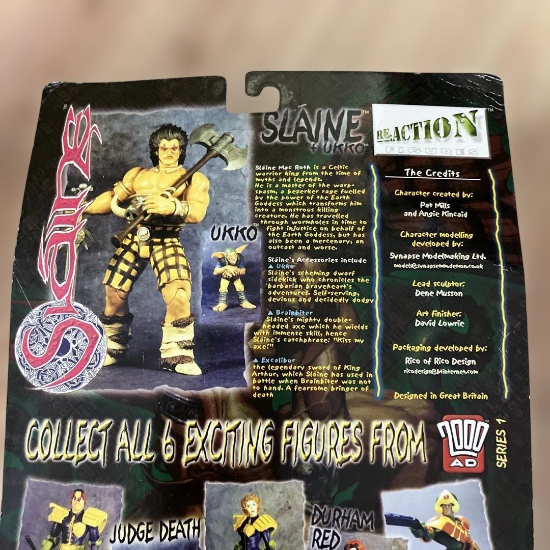 SLAINE & UKKO フィギュア 2000AD