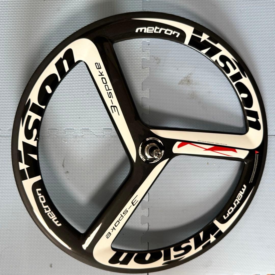 Vision Metron 3-Spoke ピスト用チューブラーフロントホイール