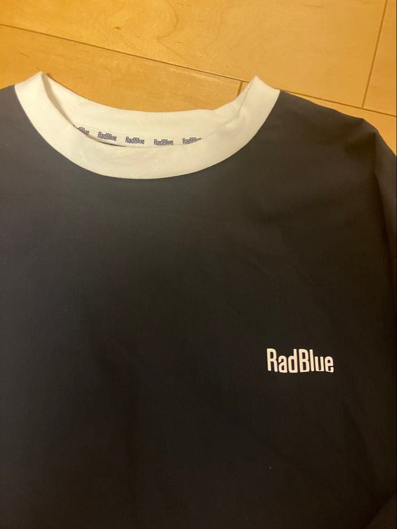 【完売品】　RadBlue テックコットンナイロンプルオーバー　（ラッドブルー）