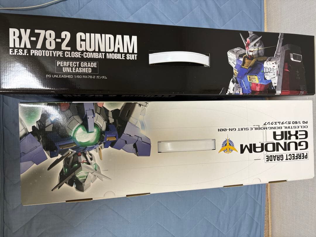 ガンプラPGU RX-78-2 ガンダム & PGガンダムエクシア セット