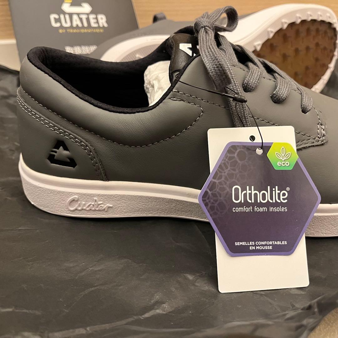 新品★TRAVISMATHEW CUATERゴルフシューズ26.5cm 灰色×白