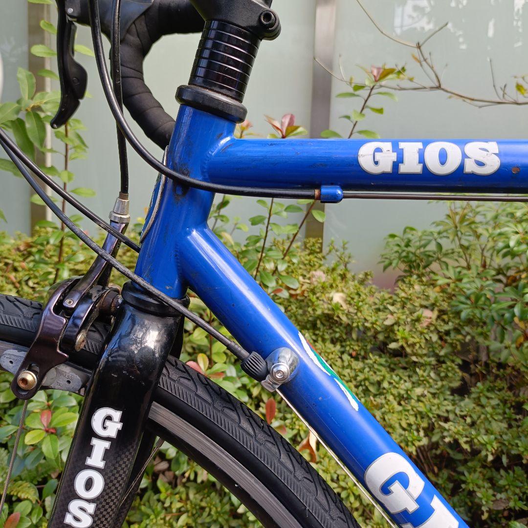 GIOS FURBO ロードバイク (540mm/タイヤ新品) クロモリ