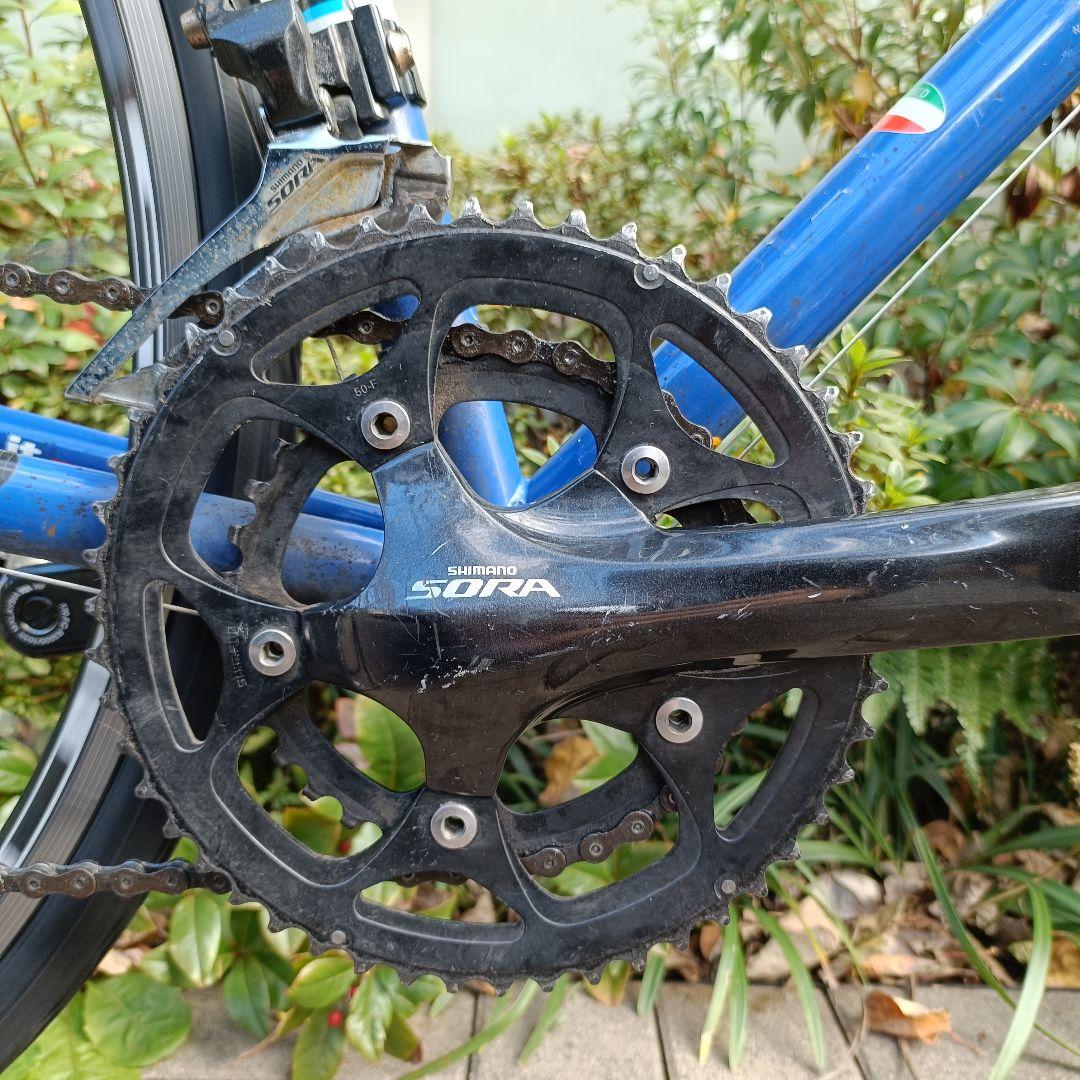 GIOS FURBO ロードバイク (540mm/タイヤ新品) クロモリ