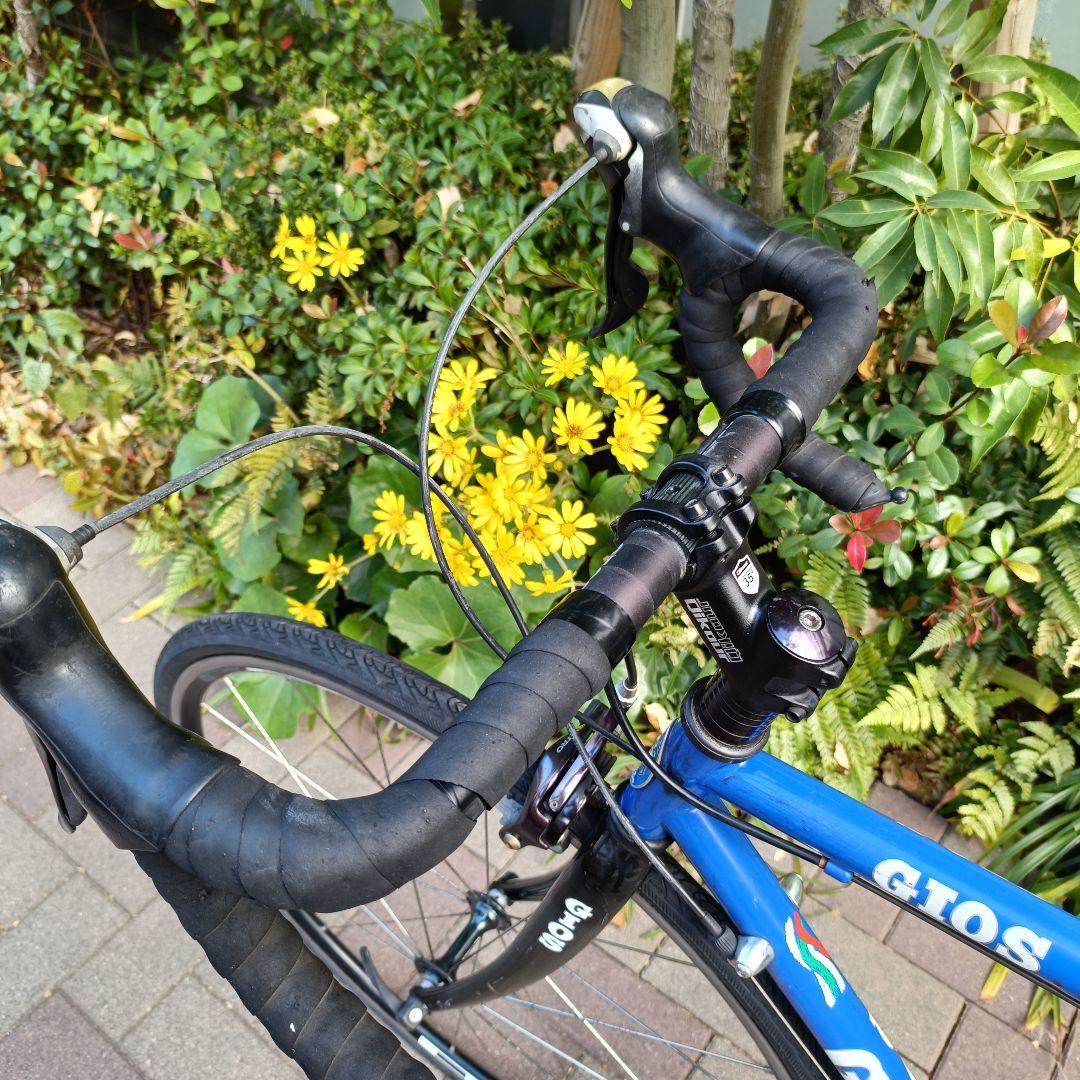 GIOS FURBO ロードバイク (540mm/タイヤ新品) クロモリ