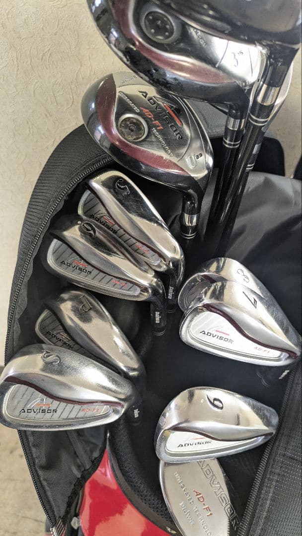 ☆美品キャディーバック＋クラブ一式☆