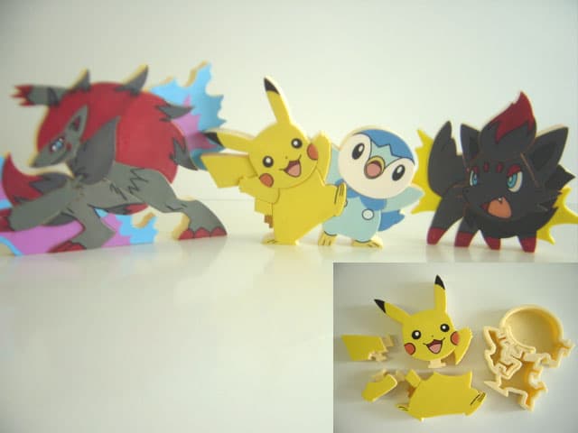 ♯Gic27CEポケットモンスターくみたてポケパ全6種