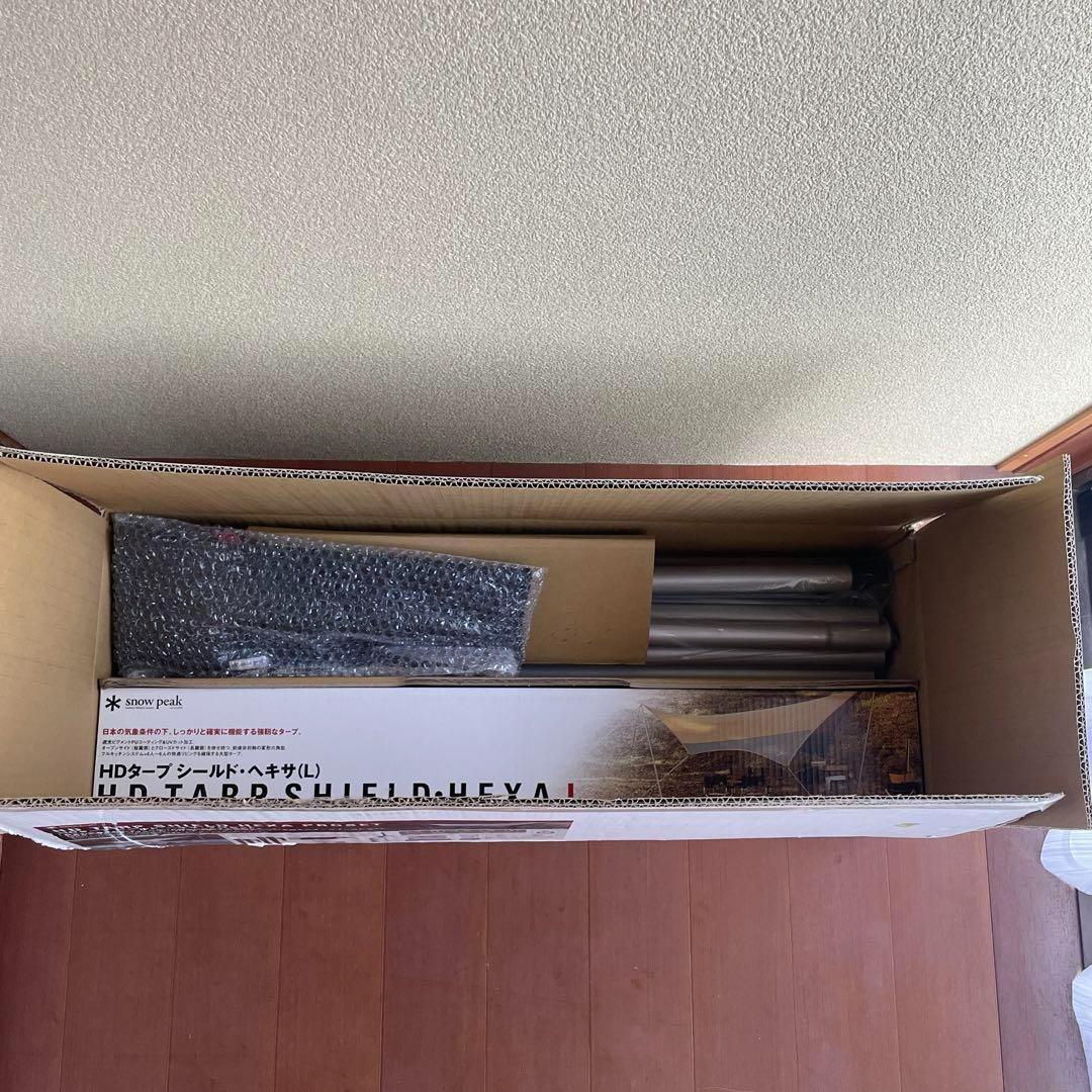 新品 スノーピーク HDタープ シールド ヘキサ プロセット Lサイズ