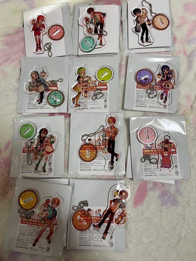 地縛少年花子くん ミュージアム ランタン アクスタ コンプ　アクリルスタンド