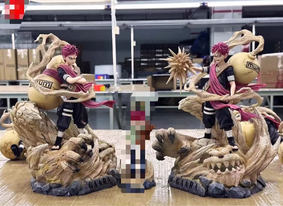 ナルト 我愛羅 ガレージキット スタチュー②①