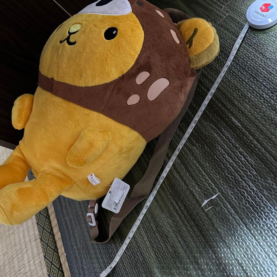 【未使用美品】キュンちゃん　ぬいぐるみ リュックサック