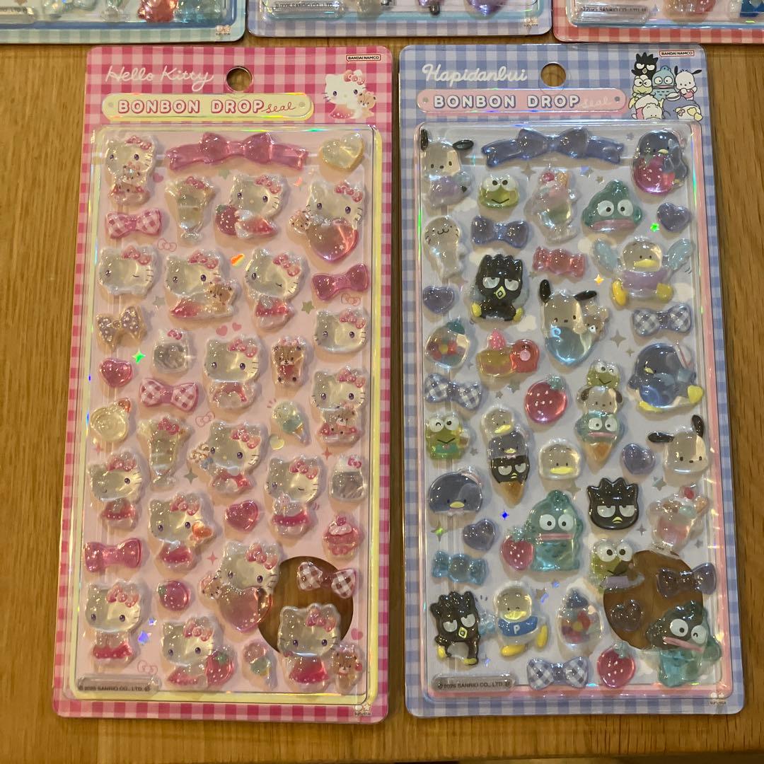 ボンボンドロップシール　サンリオ　第2弾　5種まとめ売り　ハローキティ
