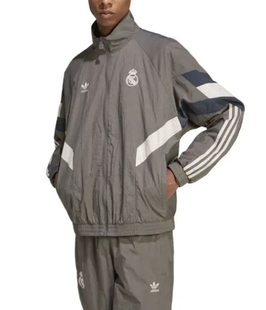 レアル・マドリード L トラック ナイロン ジャージ セットアップ サッカー