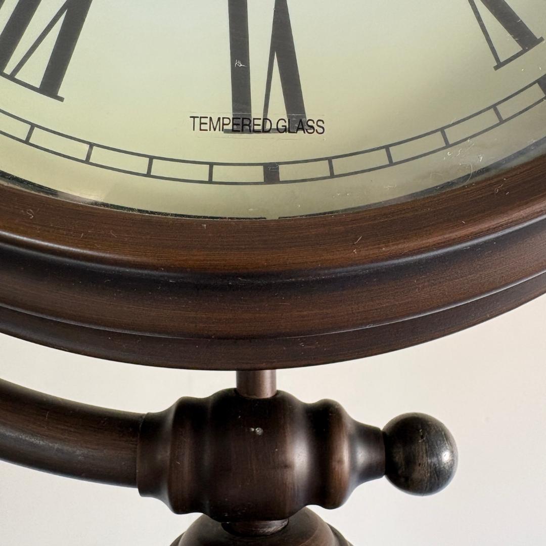 ヴィンテージ　ダブルフェイス　クロック スタンド型