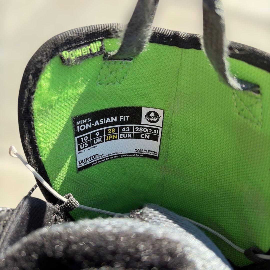 中古　Burton ION-ASIAN FIT スノーボードブーツ 28cm