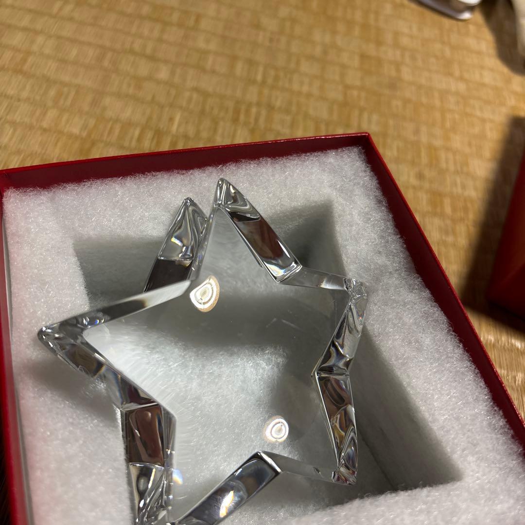 Baccarat バカラ Zinzinザンザンスター ペーパーウェイト