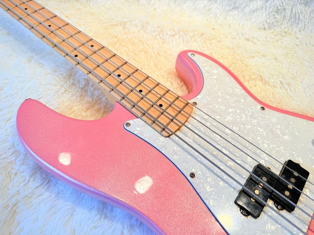 Elioth エリオス　エレキベース　P303 PJ アクティブ ピンク